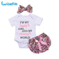 Newborn baby girl romper sets