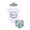 Newborn baby girl romper sets