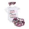 Newborn baby girl romper sets